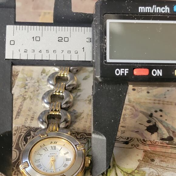 Vintage Anne Klein II Two-Tone Roman Numeral Ladies Watch Japan Quartz - Picture 7 of 10